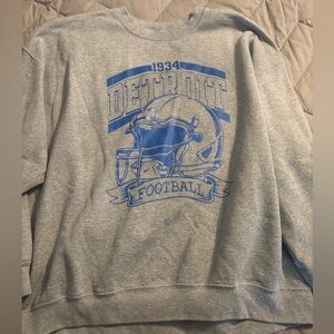 Detroit Lions Sweatshirt Size XXL